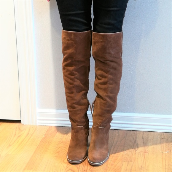 dolce vita almond toe over the knee boots